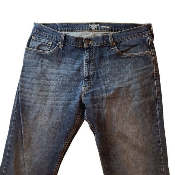 Signature By Levi Strauss Straight Leg Denim Jeans Men’s Jeans Size 40x30 - Picture 3 of 9